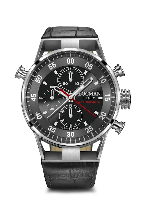 Locman Orologio Uomo Island Amerigo Vespucci: Quadrante 40mm, Movimento Al Quarzo, Cassa In Acciaio E Cinturino In Silicone
